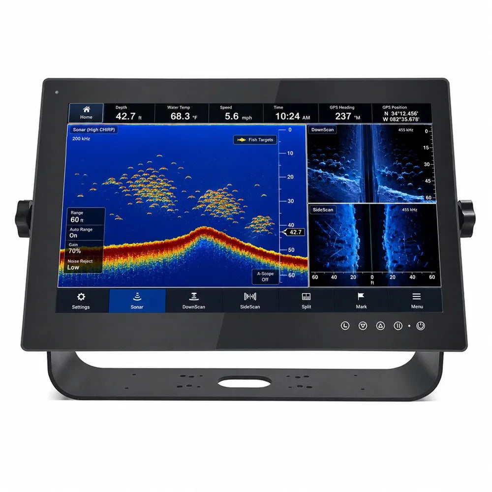 15.6" FULL HD TOUCHSCREEN MIRROR MONITOR FOR LOWRANCE HDS PRO FRONT