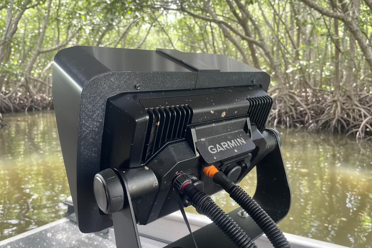 Garmin Ultra 2 105sv 125sv 165sv Series SunShield – Fish Finder Display Visor | Anti-Glare Screen Hood