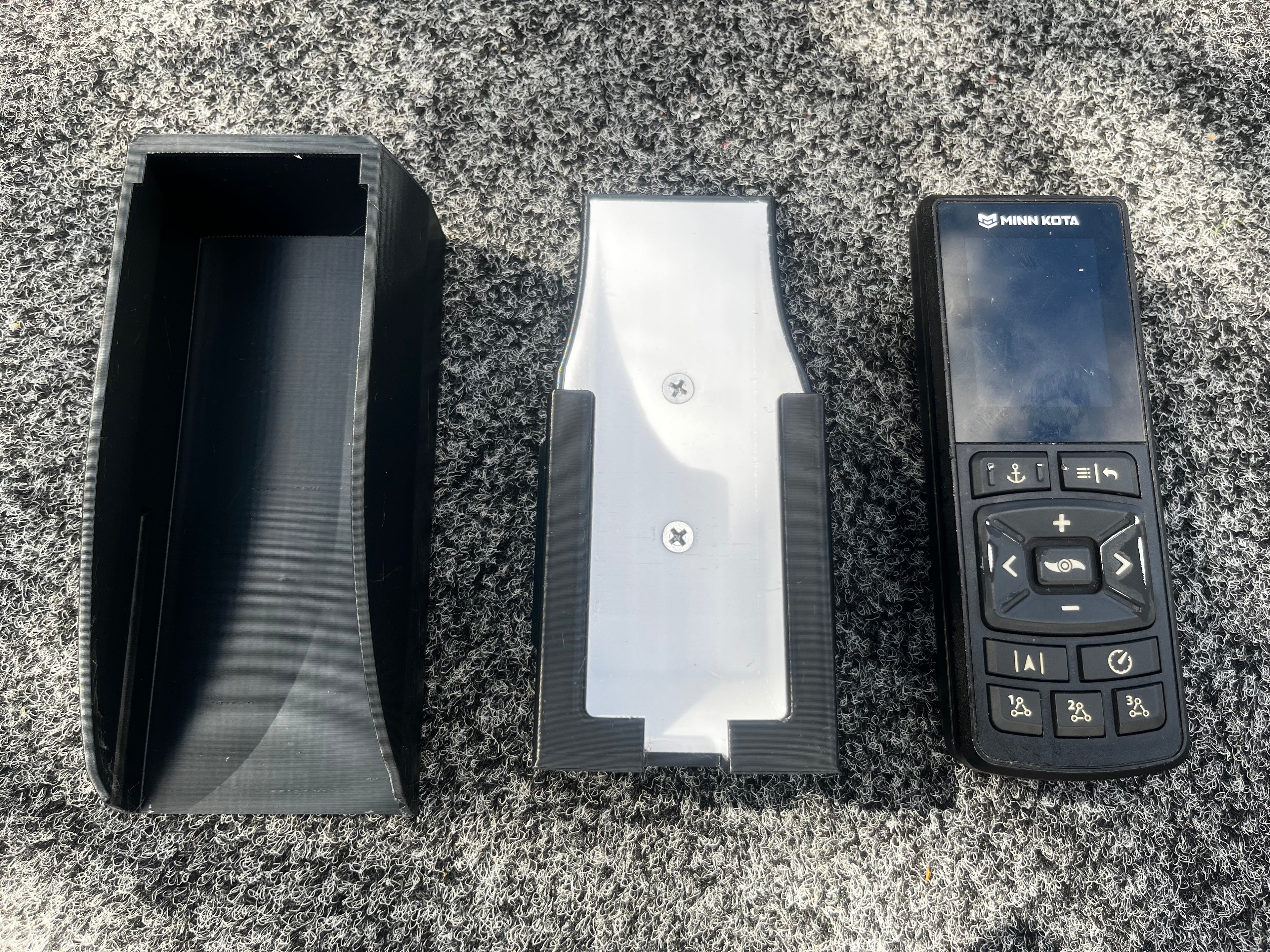 Minn Kota Advanced GPS Remote Holder – WaveShield Protective Cradle | UV-Stable Marine Mount