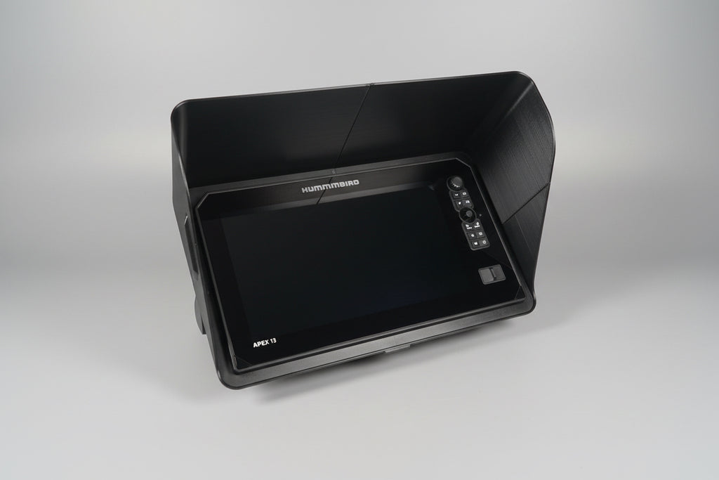 Humminbird APEX 13 SunShield – Fish Finder Display Visor | Anti-Glare Screen Hood
